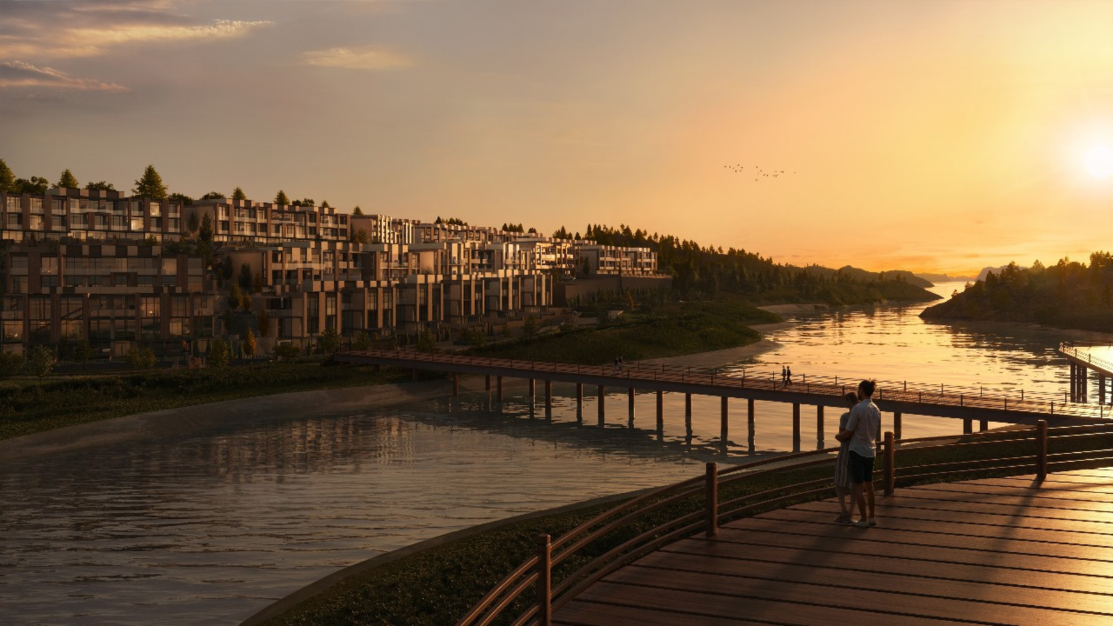 Townhouse villa project in Bahcesehir, Istanbul