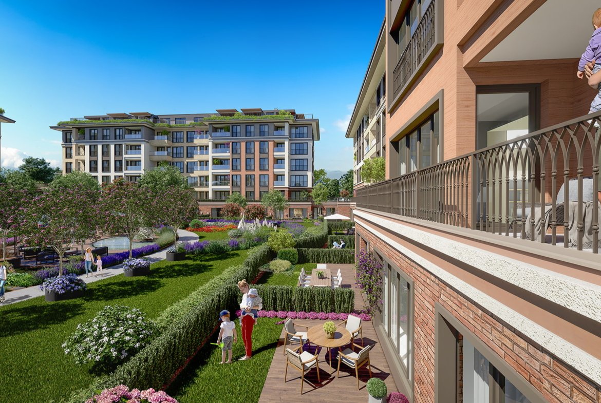 Luxury Apartments for Sale in Göktürk, Istanbul