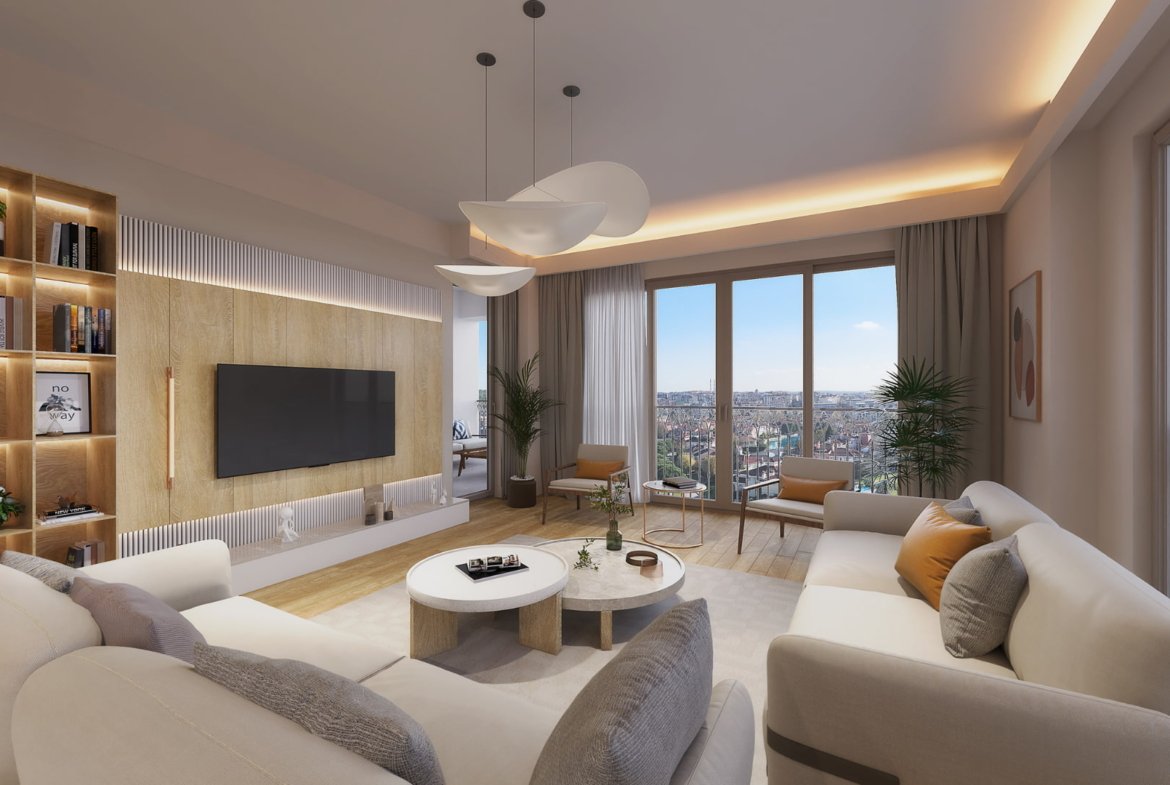 Luxury Apartments for Sale in Göktürk, Istanbul