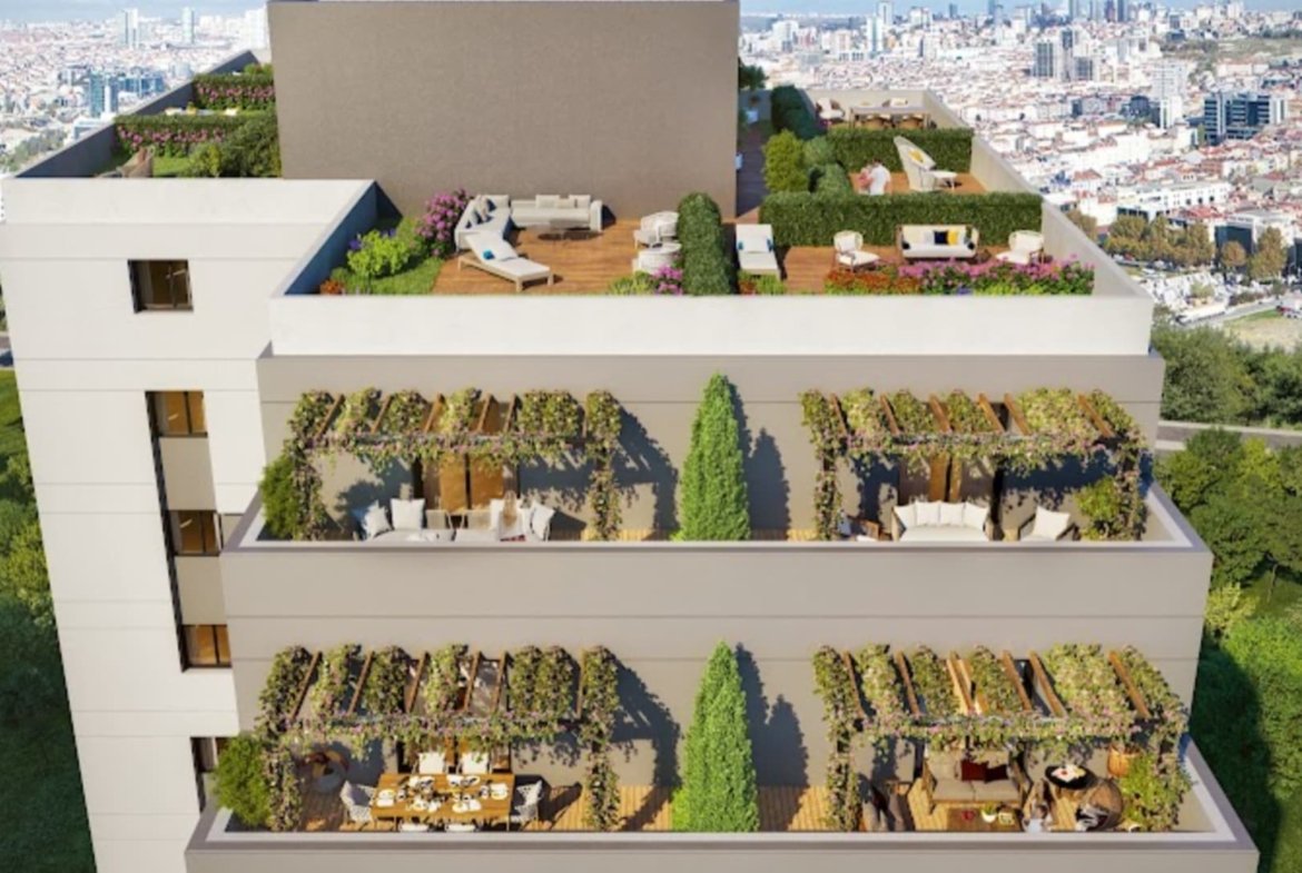 Luxury Apartments for Sale in Basın Ekspres, Istanbul