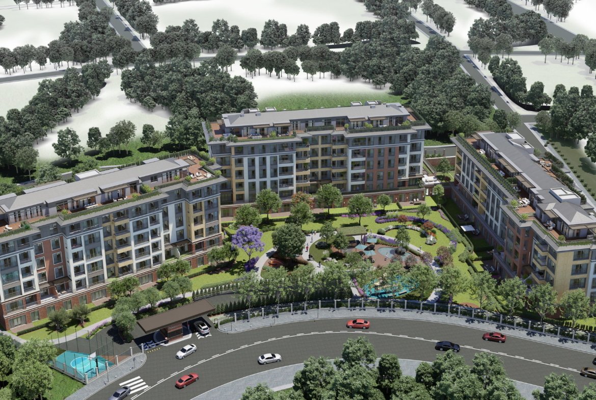 Luxury Apartments for Sale in Göktürk, Istanbul