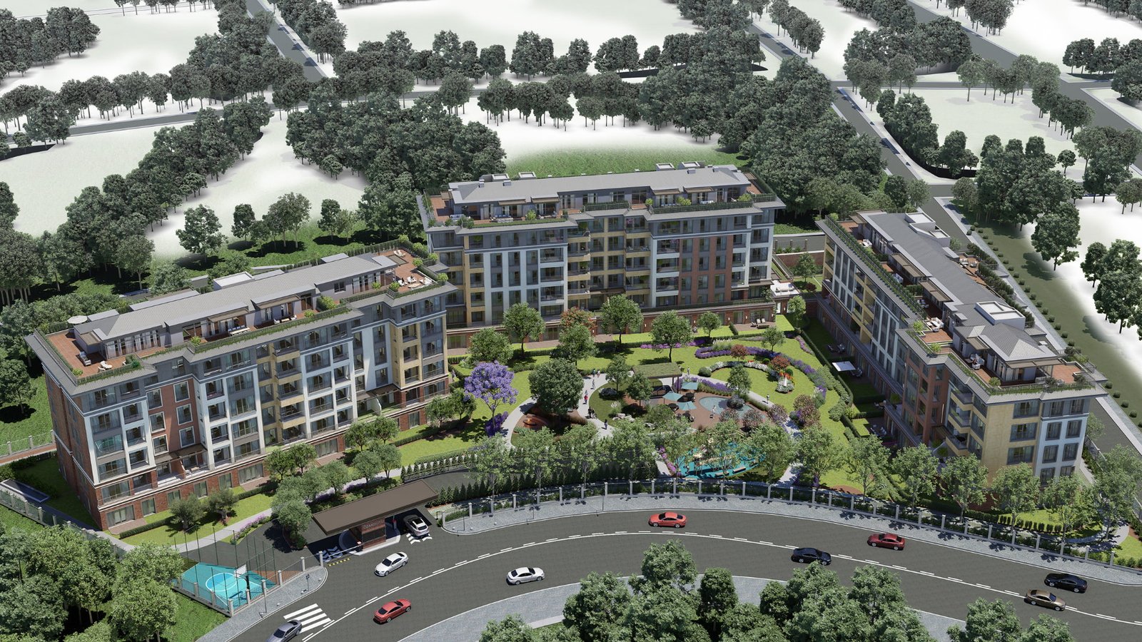 Luxury Apartments for Sale in Göktürk, Istanbul